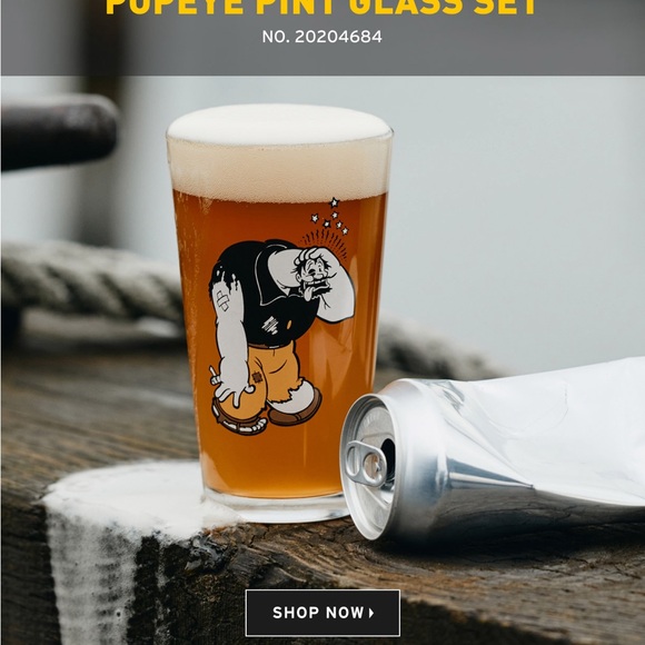 Filson X Popeye Made in USA Glass Set - Picture 3 of 4